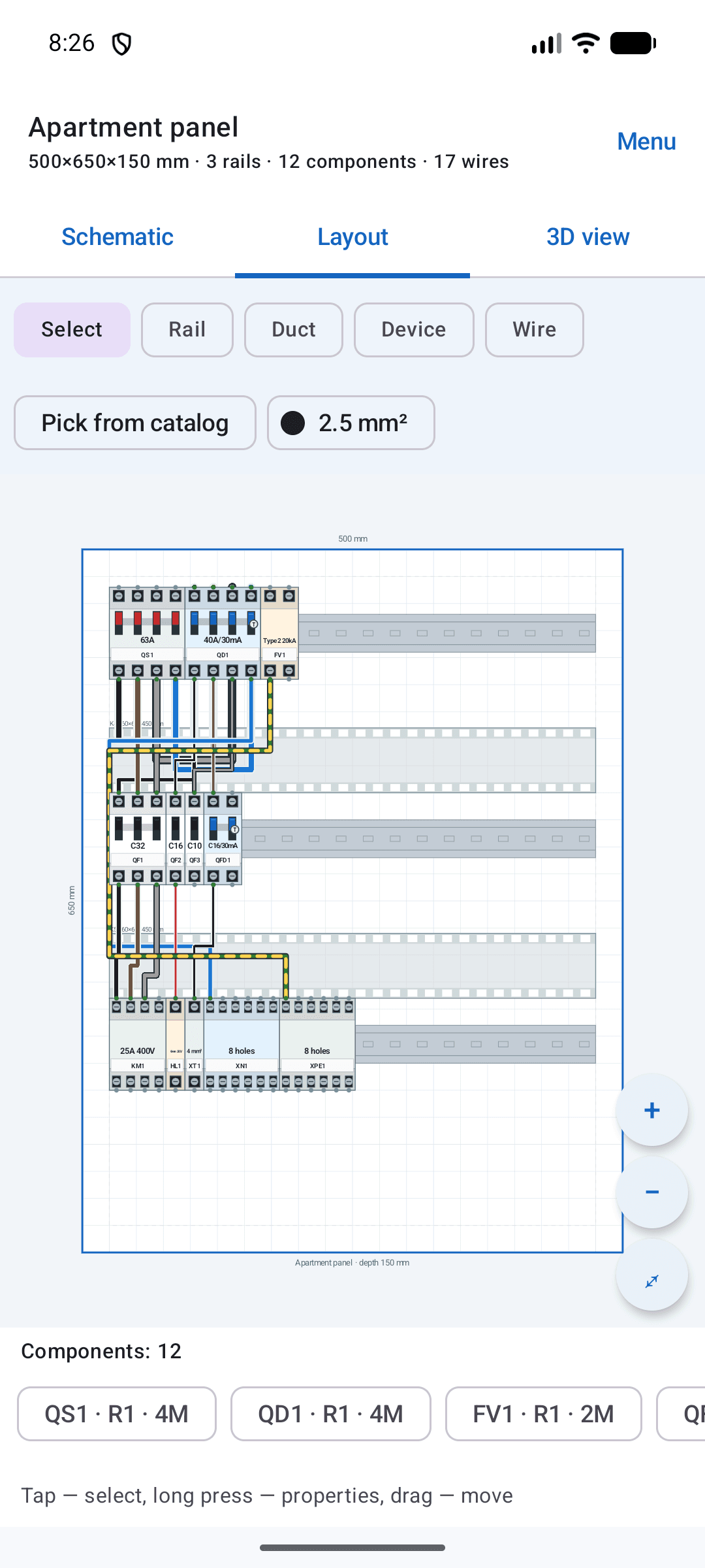 BOT ELECTRO — screen 1