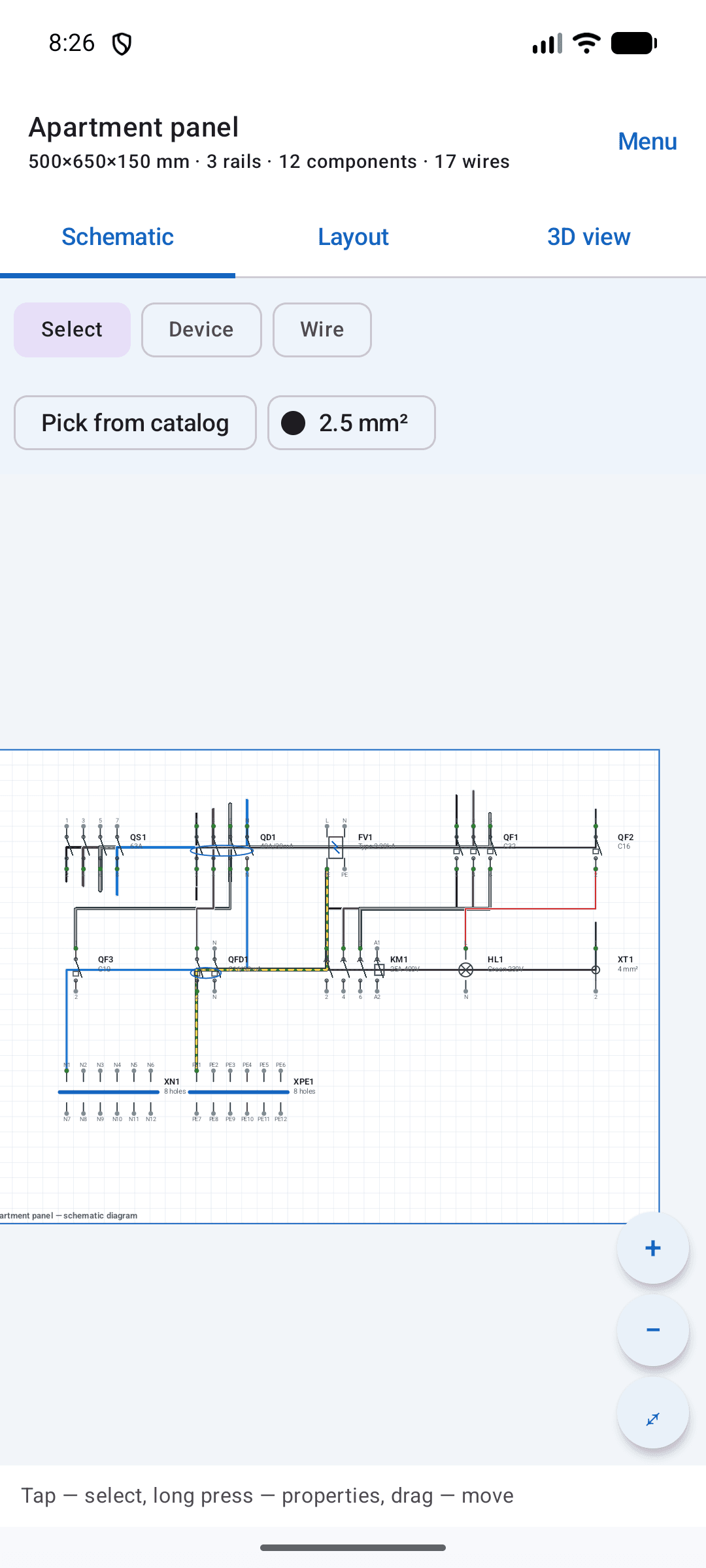 BOT ELECTRO — screen 2